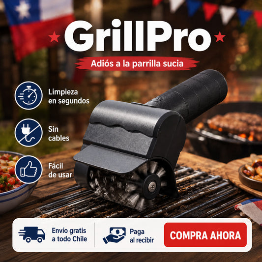 Cepillo Eléctrico GrillPro™ - OFERTA ESPECIAL FIESTAS PATRIAS 🇨🇱