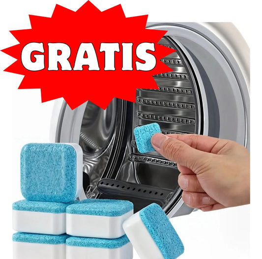 Aspiradora CleanSleep™ + 12 Pastillas Limpia Lavadora
