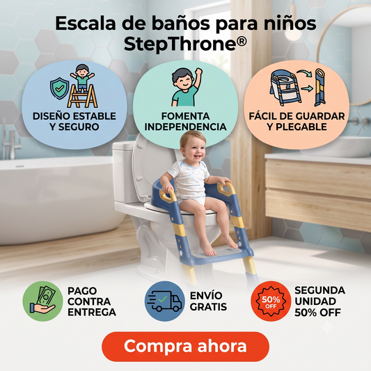 Escalera de baños para niños StepThrone®