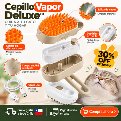 Cepillo Vapor Deluxe™ 🐈