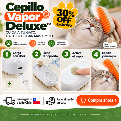 Cepillo Vapor Deluxe™ 🐈
