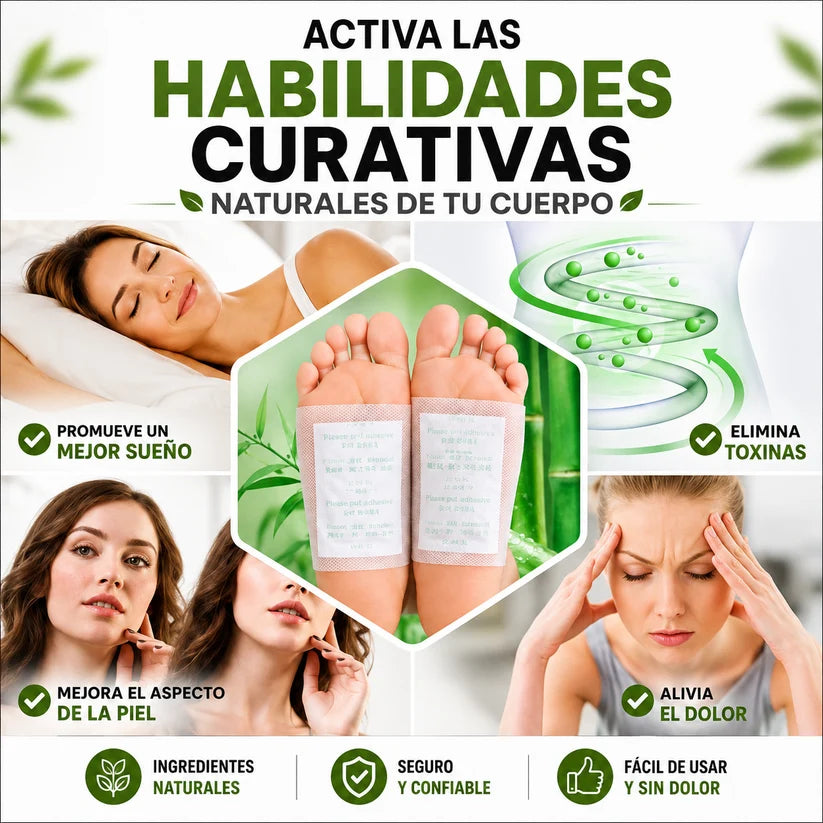 Parches Detox Kinoki, PROMO ESPECIAL X50 Y X100 UNIDADES!!