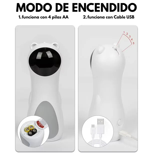 LIFE HACKS® Juguete láser inteligente para gatos 😻