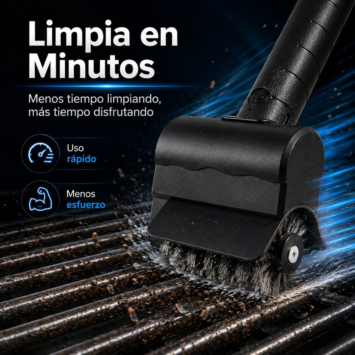 Cepillo Eléctrico GrillPro™ - OFERTA ESPECIAL FIESTAS PATRIAS 🇨🇱