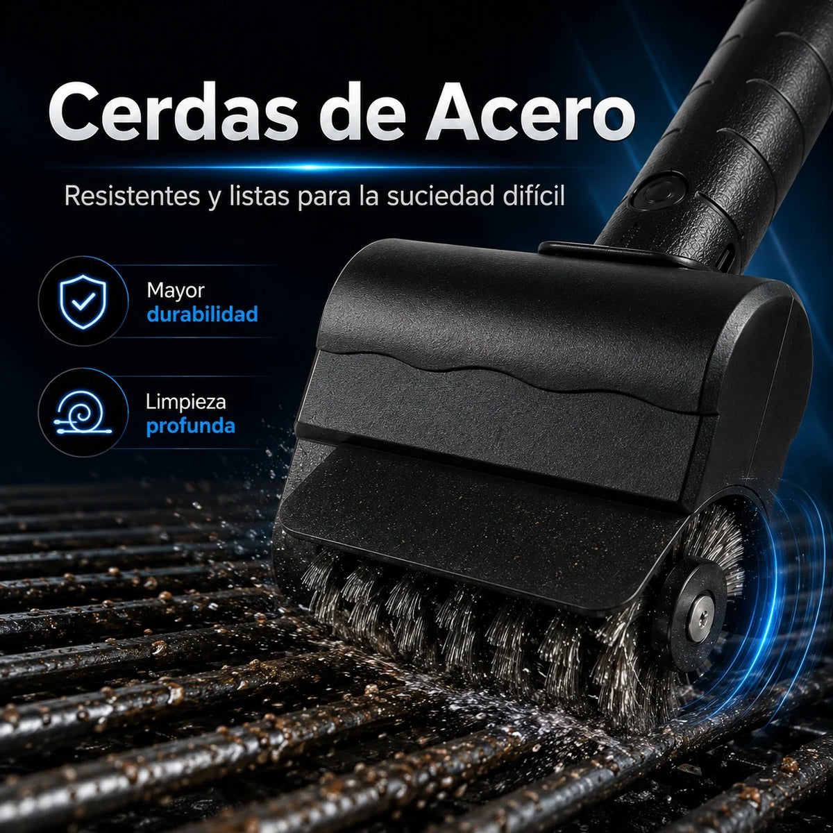 Cepillo Eléctrico GrillPro™ - OFERTA ESPECIAL FIESTAS PATRIAS 🇨🇱